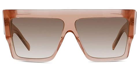 celine square sunglasses pink|celine original sunglasses.